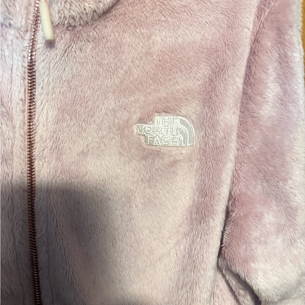 The North Face Light Pink Plush Fleece Jacket - Women's M